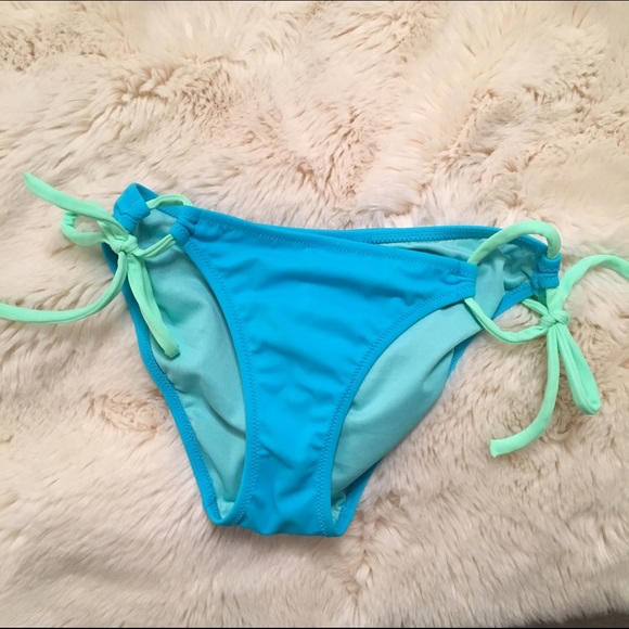 Victoria's Secret Blue/Green Bikini Bottoms
