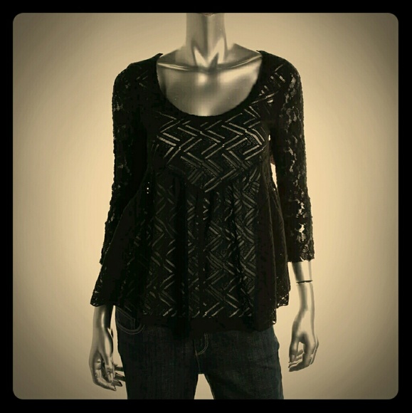 Free People peplum blouse