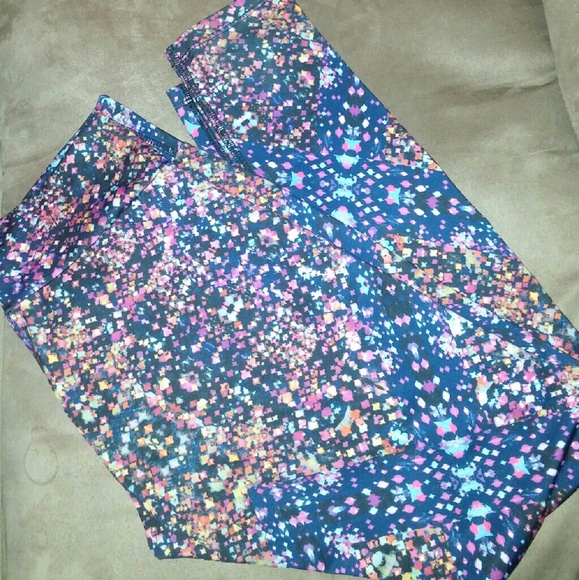 Multi-colored work out pants!!