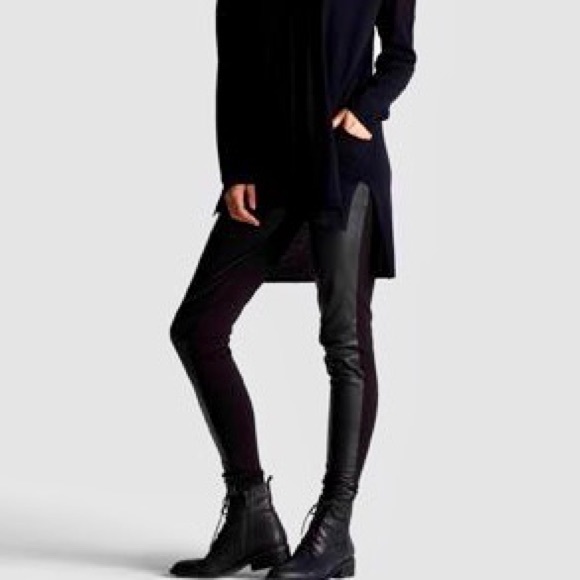 eileen fisher leather pants