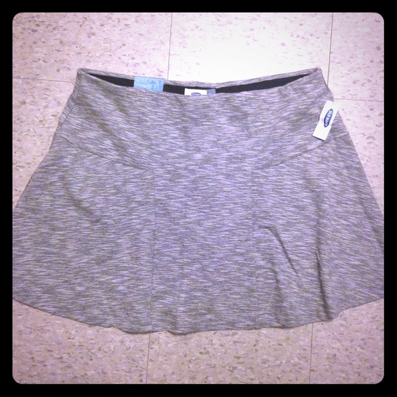 Gray Scheme flair skirt -Old Navy