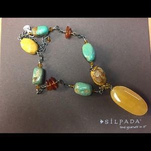 Silpada multi-stone necklace