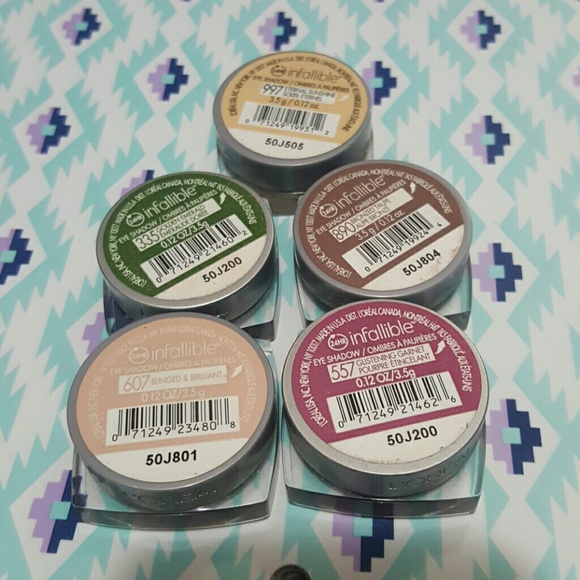 Loreal Infallible Eyeshadows