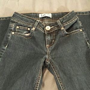 Girls L.e.i. Gabby Lowrise Flare Jeans