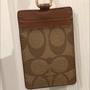 Authentic Coach ID lanyard! Never used!