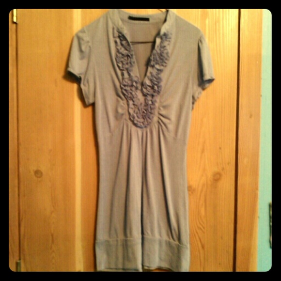Light Purple Maurices Small Short Sleeve V-neck - Picture 1 of 3