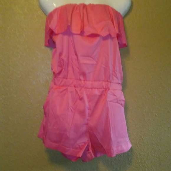 Pink romper