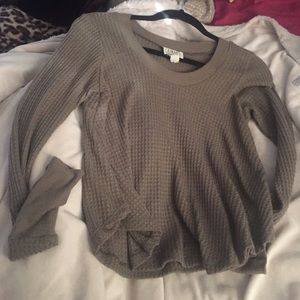 La hearts cropped top