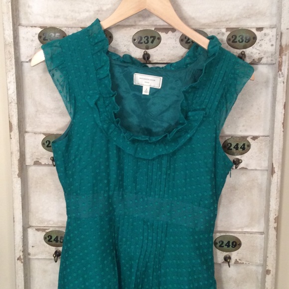 Moulinette Soeurs green dress SO beautiful