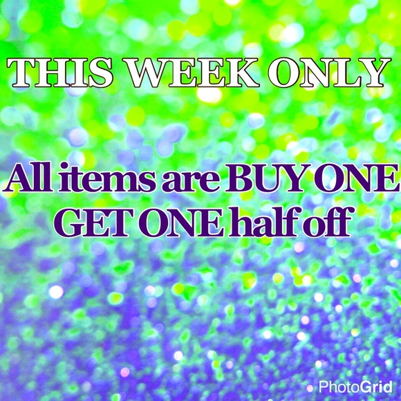 💥BUY ONE GET ONE HALF OFF | THIS WEEK ONLY💥