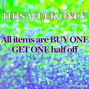 💥BUY ONE GET ONE HALF OFF | THIS WEEK ONLY💥