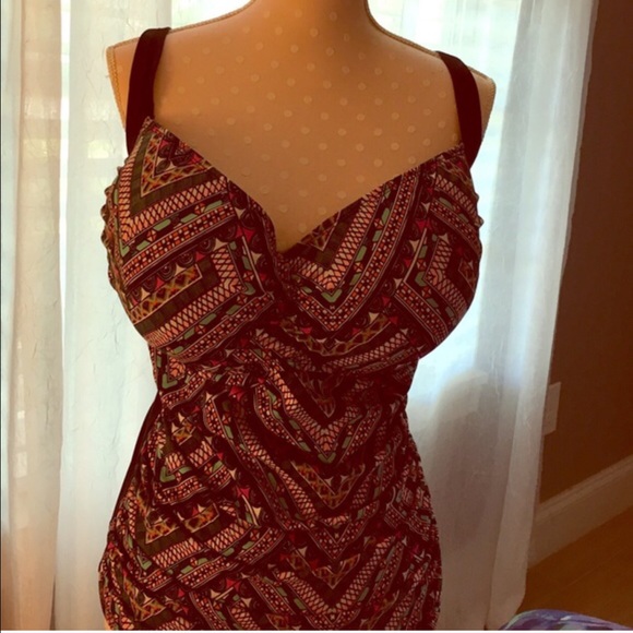 New adorable plus size tankini