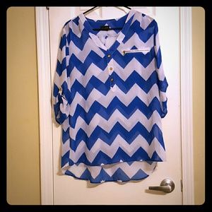 Chevron blouse