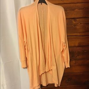 Old Navy peach cardigan XL