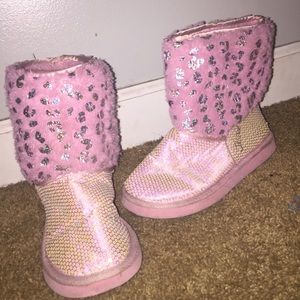 pink light up boots!