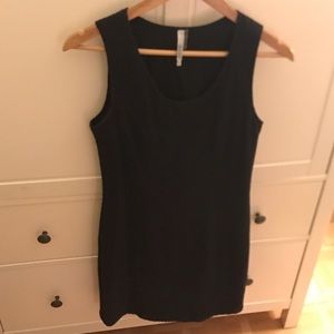 Miilla crocheted black shift