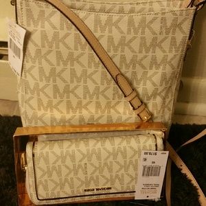Michael Kors purse and wallet