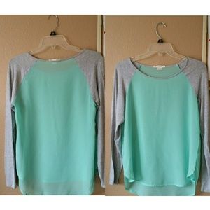 Mint long sleeve