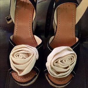 Kate spade flower espadrilles size 7.5