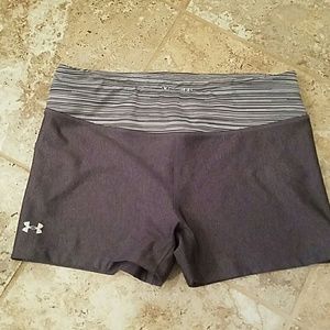 Under armour workout shorts !