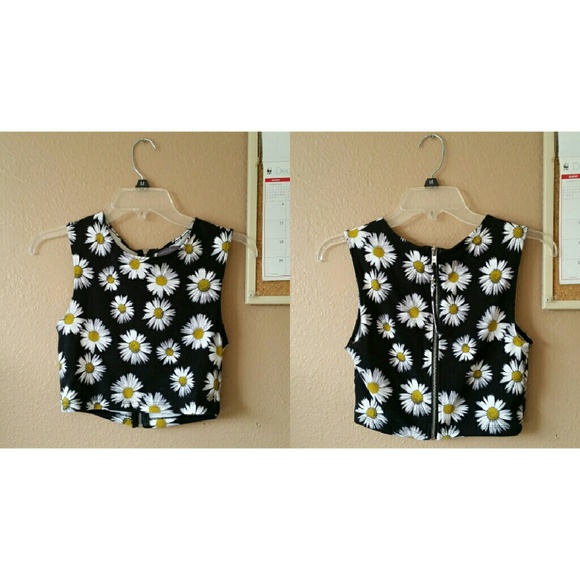 Sunflower Crop Top