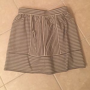 Madewell B&W High Waisted Mini Skirt - Size 4