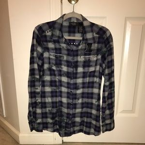 Harley Davidson Plaid Shirt