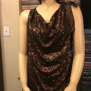 Jennifer Lopez Drape-front Top