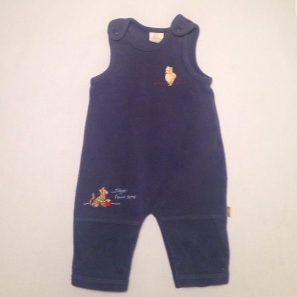 NWOT 3M Classic Pooh Fleece Overalls