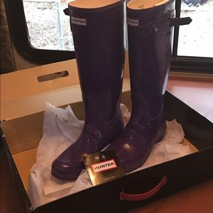 Hunter rain boots