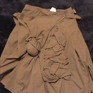 Comme des garçons wrap skirt