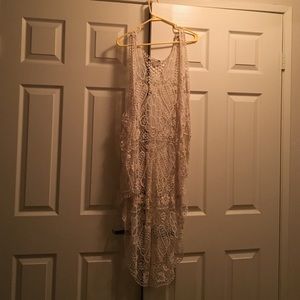 Lace cover up Lace cover up