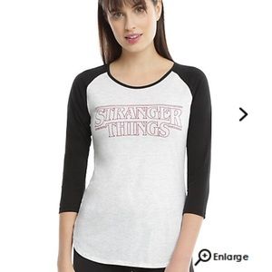 Stranger Things baseball T