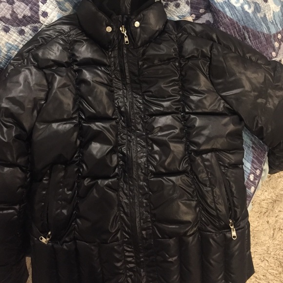Puffy black UGG winter jacket