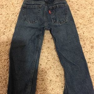 Boys Levi Blue Jeans