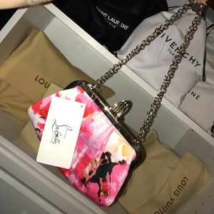 New Christian Louboutin floral clutch 💕
