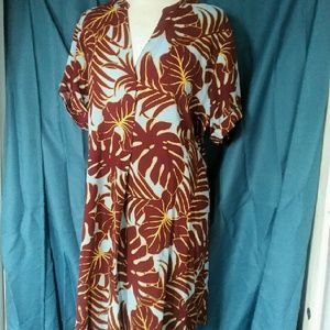 H&M tropical dress