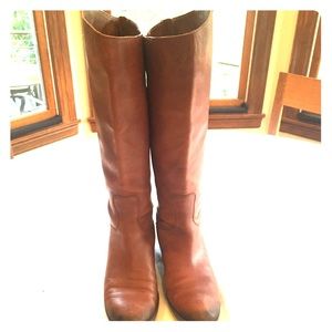 Sam Edelman Wide-Calf Leather Boots