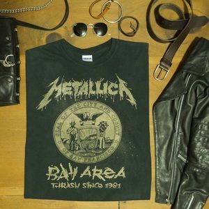 Vintage Metallica band T shirt