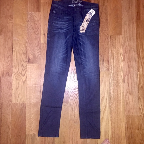 Miss Me dark blue skinny jeans