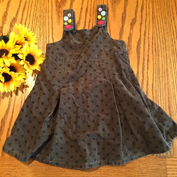 Gymboree Other - Gymboree polka dot/buttons jumper. Size 4