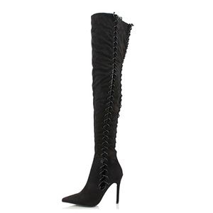 Size 7.5 Cape Robbin thigh high boots.