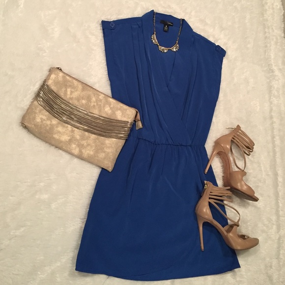 Royal Blue Aqua Dress