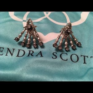 Kendra Scott Silver Callan ear jackets