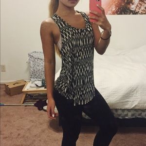 H&M Zebra Tank Top