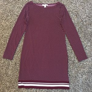 Michael Kors Long Sleeve Sheath Dress