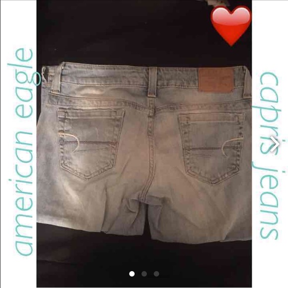 American Eagle Capris Jeans - Picture 1 of 3