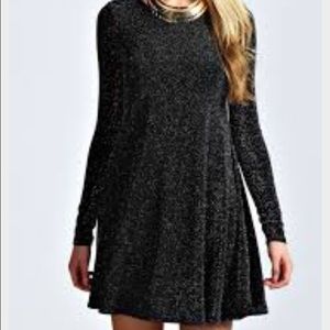 Sequin shift dress