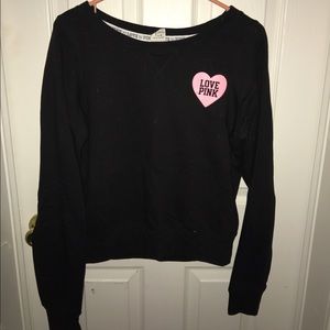 Victoria's Secret Pink crew neck sweatshirt.