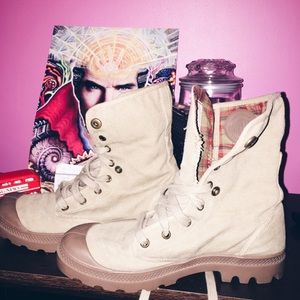 Yeezy inspired combat boots